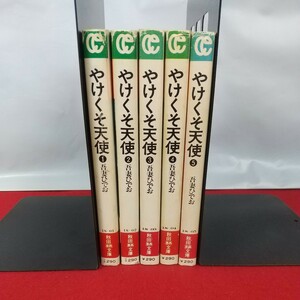 まとめ-174※13 やけくそ天使 著者/吾妻ひでお 発行/秋田書店 1～5巻 全5巻 全巻セット 秋田漫画文庫 