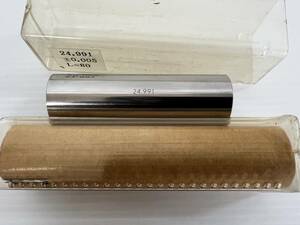 （JT2307）STEEL BAR 24.991 L=80 　中古品　写真が全て