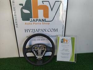 DBA-BK5P　BK5P　15C　 BK3P, BK5P, BKEP　アクセラ　ステアリングハンドル　エアバッグ無し　2007　走行82135Km　中古　＃hyj (NSP78185)