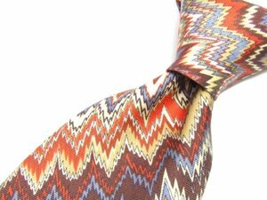 MISSONI( Missoni ) silk necktie stripe art pattern Italy made 840067C357R13