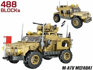 M0094T　AFM M-ATV M1240A1 耐地雷/伏撃防護装甲車 488Blocks