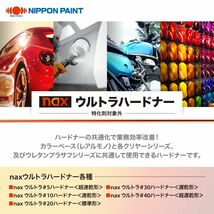 naxウルトラハードナー 300g/日本ペイント 硬化剤 クリヤー プラサフ 塗料 Z24_画像2