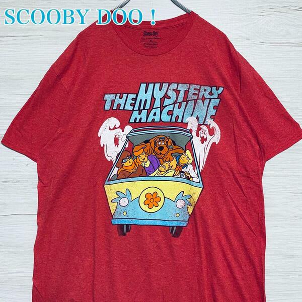 【入手困難】SCOOBY DOO！ スクービードゥー　Tシャツ　XLサイズ　ゆったり　キャラクター　一点物　レア　半袖　アニメ　映画　海外　輸入