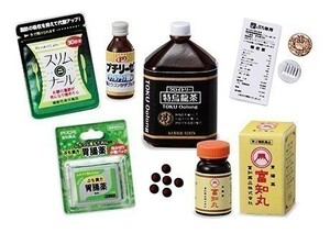 内袋未開封 リーメント◆わたしの街のぷち薬局　6.食べ過ぎ飲み過ぎの味方！　ミニチュア　ぷちサンプルシリーズ