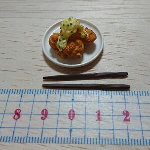 単品 リーメント◆チキン南蛮　ミニチュア 　優勝！おひとり様飯4◆