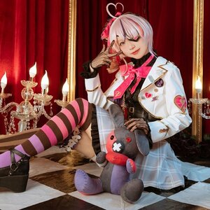 xd406Vtuber にじさんじ Maria Marionette マリア マリオネット バーチャルYouTuber ILUNA コスプレ衣装 おもちゃ別途追加する可能