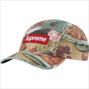  бесплатная доставка Supreme Strawberries Camp Cap Supreme клубника . Cherry кемпинг колпак 23SS Box Logo box Logo новый товар 