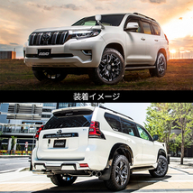 4本セット RAYS DAYTONA FDX F6 17x8J 6/139.7+20 B8 BFGoodrich All-Terrain T/A KO2 265/70R17 ホワイトレター プラド_画像4