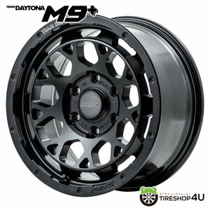 4本セット RAYS DAYTONA M9+ 16x6.5J 6/139.7+38 BOJ YOKOHAMA PARADA PA03 215/65R16C ホワイトレター ハイエース