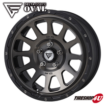 4本セット DELTAFORCE OVAL 17x8J 5/114.3+35 MSP BFGoodrich TRAIL-TERRAIN T/A 225/65R17 ホワイトレター RAV4 ハリアー_画像2