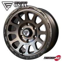 4本セット DELTAFORCE OVAL 17x8J 6/139.7+20 MSP BFGoodrich All-Terrain T/A KO2 275/65R17 ホワイトレター プラド_画像2