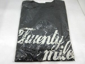 ◆宇都宮隆 20th Anniversary Tour 2012 20miles Twentymile Tシャツ グレー Mサイズ コンサート ライブ ツアー グッズ 未使用 未開封品