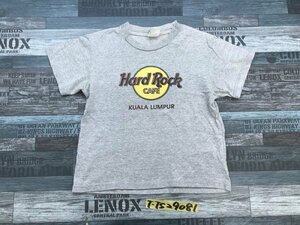 〈送料280円〉Hard Rock Cafe ハードロックカフェ レディース ロゴプリント 半袖Tシャツ 杢グレー