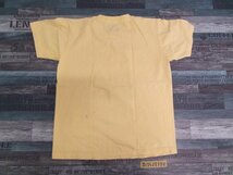 〈送料280円〉roial ロイアル メンズ フォト転写 半袖Tシャツ M 黄色_画像3
