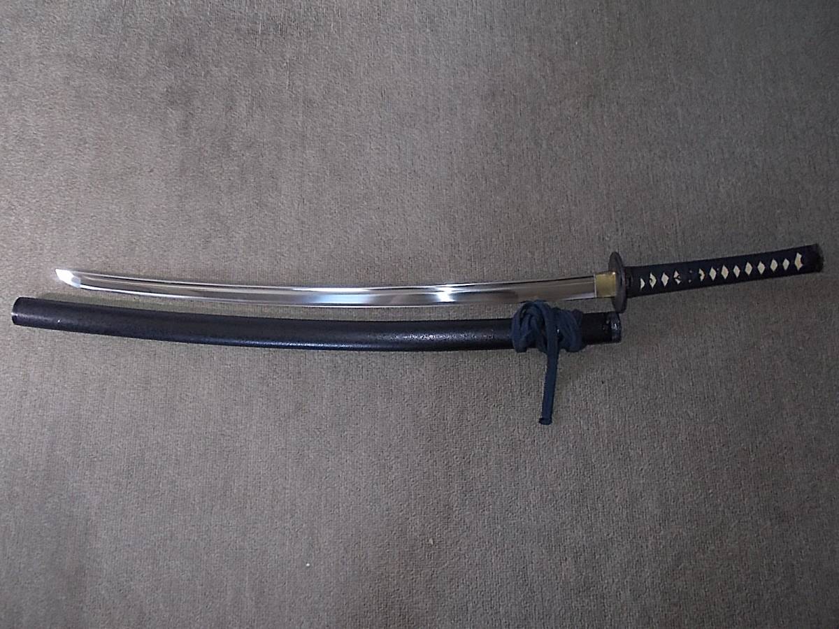 即決有]模造刀 居合刀 日本刀 全長104.5cm1239g 龍鍔-
