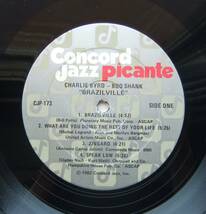 ◆ CHARLIE BYRD Trio with BUD SHANK / Brazilville ◆ Concord Jazz CJP-173 ◆_画像3