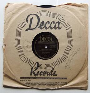 * ROY ELDRIDGE / Twilight Time / Fish Market * Decca 23383 (78rpm SP) *