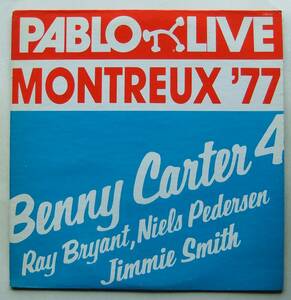 ◆ BENNY CARTER 4 / Montreux '77 ◆ Pablo 2308 204 (promo) ◆