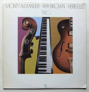 ◆ MONTY ALEXANDER - RAY BROWN - HERB ELLIS Trio ◆ Concord Jazz CJ-136 ◆