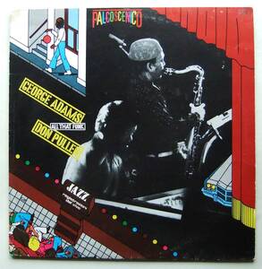 ◆ GEORGE ADAMS - DON PULLEN / All That Funk ◆ Palcoscenico PAL 15002 (Italy) ◆