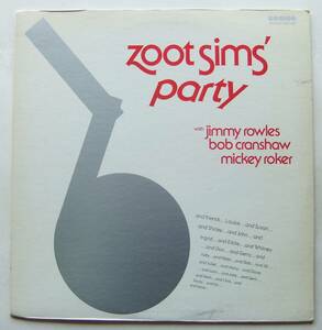 ◆ ZOOT SIMS / Party ◆ Choice CRS 1006 ◆