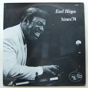 ◆ EARL HINES / Hines '74 ◆ Black and Blue 33.073 (France) ◆