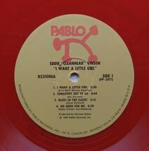 ◆ EDDIE CLEANHEAD VINSON / I Want a Little Girl ◆ Pablo D2310866 (red vinyl) ◆_画像3