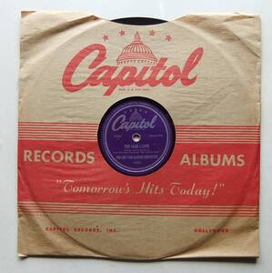 * ART VAN DAMME Quintet / The Man I Love / I Know That You Know * Capitol 15322 (78rpm SP) * V