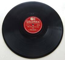 ◆ FRANK SINATRA / When Your Lover Has Gone / I Should Care ◆ Columbia 36791 (78rpm SP) ◆_画像3