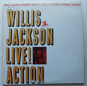 ◆ WILLIS JACKSON / Live ! Action / PAT MARTINO ◆ Prestige PR 7380 (blue:VAN GELDER) ◆