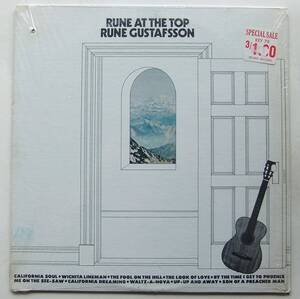 ◆ RUNE GUSTAFSSON / Rune At The Top ◆ Atlantic SD 8324 ◆ V