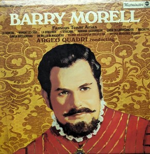 ◎SALE!クラシック BARRY MORELL FAMOUS TENOR ARIAS-USA WESTMINSTER