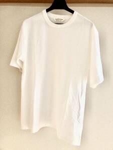 ビューティフルピープル　bio giza cotton half sleeve T-shirt 白36