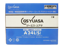 ロードスター NB8C マツダ バッテリー HJ-A24L(S) ロードスター専用バッテリー GSユアサ製 146A-V9-G10LST A24L(S) 互換品 送料無料_画像2