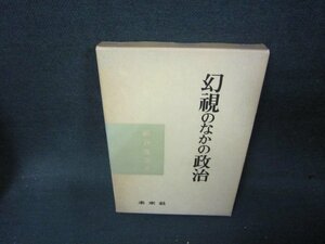 幻視のなかの政治　埴谷雄高著　箱焼け強シミ有/AAP