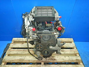 [ Junk / not yet test ] Mitsubishi ABA-H58A Pajero Mini 4A30T engine turbine little rattling equipped. 701-9