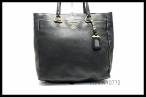 希少美中古■PRADA レザー トートバッグ プラダ■0713kn610-1K