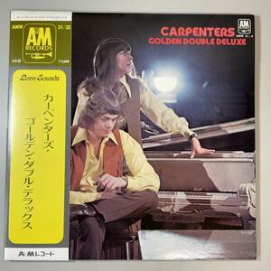 29051★美盤【日本盤】 Carpenters / Golden Double Deluxe ※帯付き・２枚組