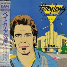 30730★盤未使用に近い HUEY LEWIS & THE NEWS/PICTURE THIS ※帯付き_画像1