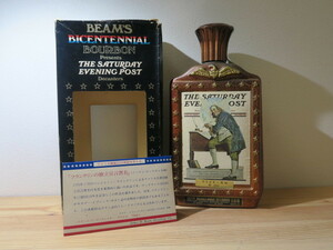 古酒 未開栓 箱冊子付 超希少品 アメリカ建国２００年記念 Beam's ビームス 100 MONTHS OLD 1776-1976 4/5 QUART 特級従価 バーボン 760ml