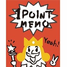 【送料込】1ポイントだけイラストがプリントされた可愛いメモ帳「1POINT MEMO（1ポイントメモ）」×3種_画像4