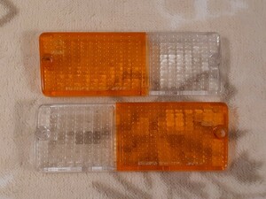 P24W Delica Star Wagon original front turn signal lens left right set IMASEN 1124-224 postage 300 jpy ~