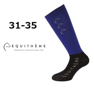 Equi-Theme competition socks blue lai DIN g socks socks horse riding horsemanship 