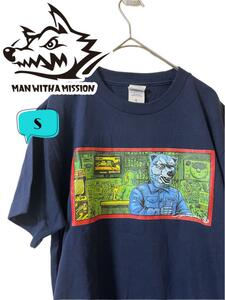 MAN WITH A MISSION カミカゼ・ボーイ メンバーTee ネイビー