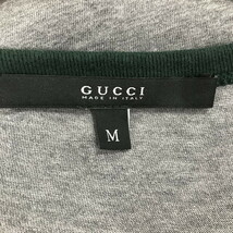 GUCCI Tシャツ 222242 メンズ グレー系 Mサイズ [jgg]_画像3