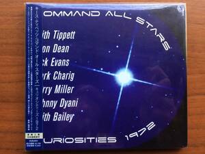 廃盤 美品 国内仕様 Command All Stars CURIOSITIES 1972 CD 帯付 Keith Tippett, Elton Dean, Nick Evans, Marc Charig... 