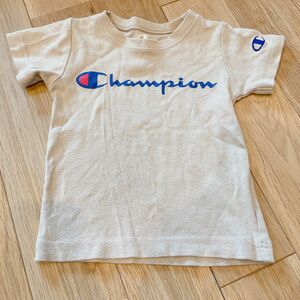 チャンピオン Champion Tシャツ 半袖 ベージュ ロゴ 90 半袖Tシャツ