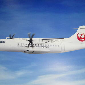 ★即決★ JAL 日本航空  飛行機 ポスター  ツルマーク 未使用の画像2