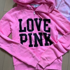PINK パーカー XS