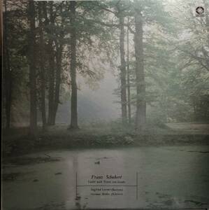 LP盤 ジークフリート・ロレンツ/ノーマン・シェトラー　Schubert ゲーテ歌曲集 「魔王」～「逢瀬と別れ」